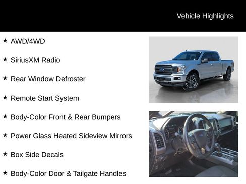 Used 2019 Ford F150 XLT w/ Equipment Group 302A Luxury image 26