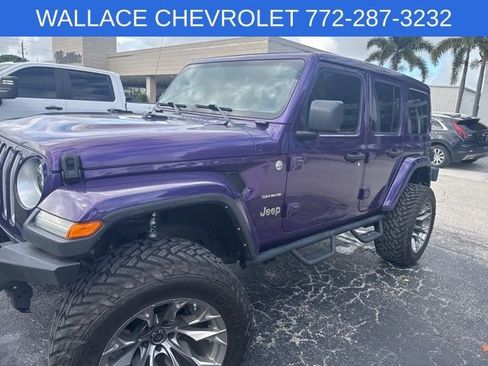 Used 2023 Jeep Wrangler Sahara w/ LED Lighting Group image 1
