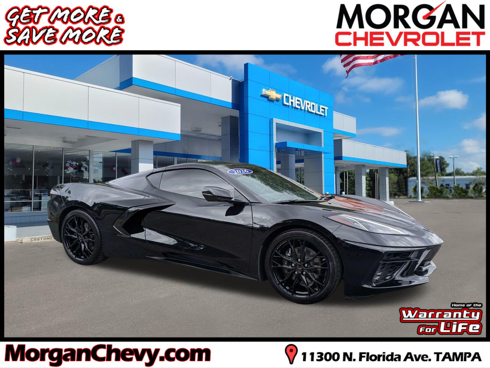 Used 2026 Chevrolet Corvette Stingray Premium Cpe w/ 3LT RWD image 1