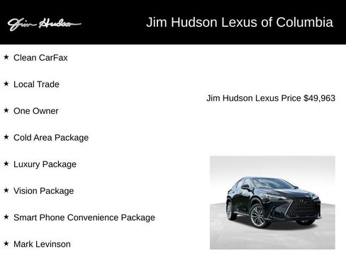 Certified 2024 Lexus NX 350 AWD w/ Vision Package image 3