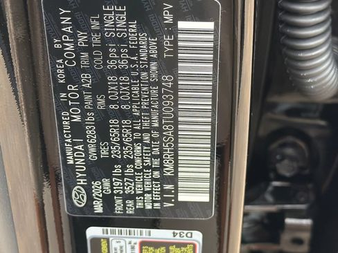 New 2026 Hyundai Palisade SEL Premium w/ Tow & Go Package FWD image 35