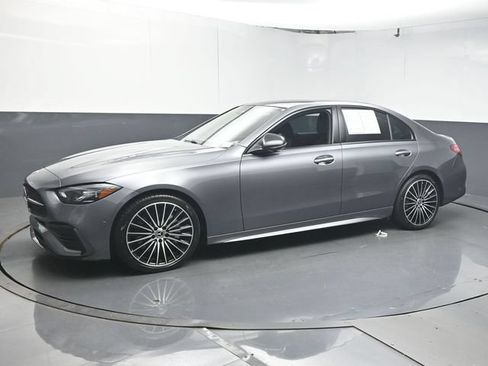 Certified 2025 Mercedes-Benz C 300 Sedan w/ AMG Line w/ Night Package image 4