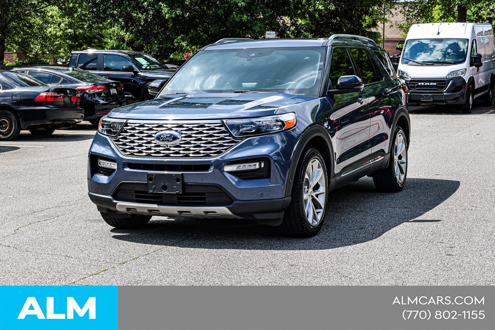 Used 2021 Ford Explorer Platinum w/ Equipment Group 601A AWD/4WD image 3