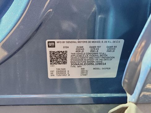 Used 2025 Chevrolet Equinox RS w/ Safety and Technology Package image 36