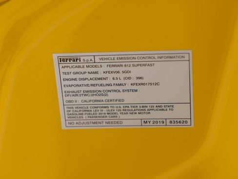 Used 2019 Ferrari 812 Superfast image 53