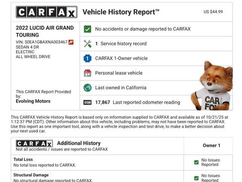 Used 2022 Lucid Air Grand Touring image 2