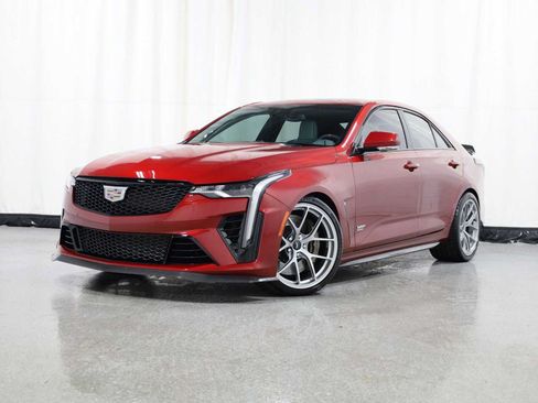 Used 2023 Cadillac CT4 V Blackwing w/ Driver Assist Package RWD image 1