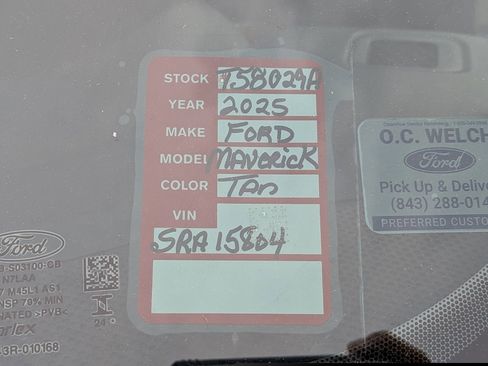 Certified 2025 Ford Maverick Tremor image 17