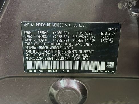 Used 2022 Honda HR-V EX image 31