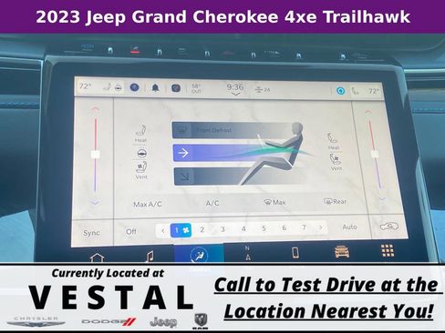 New 2023 Jeep Grand Cherokee Trailhawk w/ Luxury Tech Group III image 28
