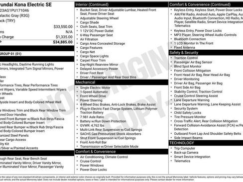 Used 2023 Hyundai Kona SE image 44