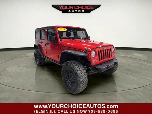 Used 2015 Jeep Wrangler Unlimited Sport w/ Quick Order Package 24S AWD/4WD image 9