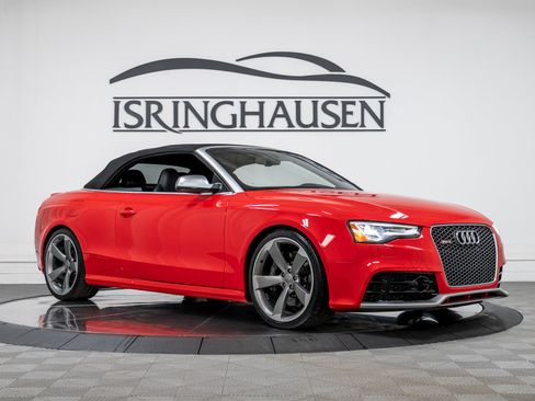 Used 2013 Audi RS 5 Cabriolet w/ Audi MMI Navigation Plus Pkg image 25