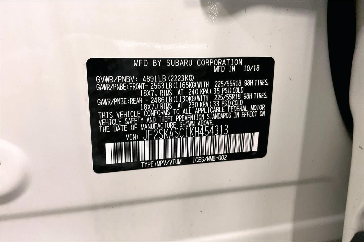 Used 2019 Subaru Forester Limited AWD/4WD image 73
