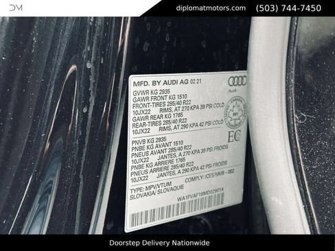 Used 2021 Audi Q8 Prestige AWD/4WD image 49