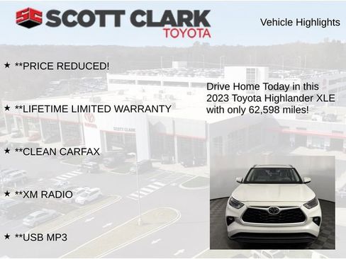 Used 2023 Toyota Highlander XLE FWD image 13