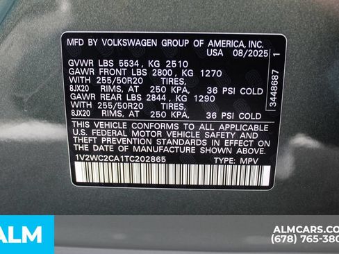 Used 2026 Volkswagen Atlas Cross Sport SE FWD image 40