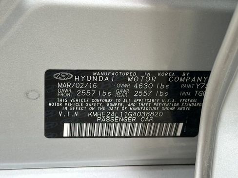 Used 2016 Hyundai Sonata SE image 35