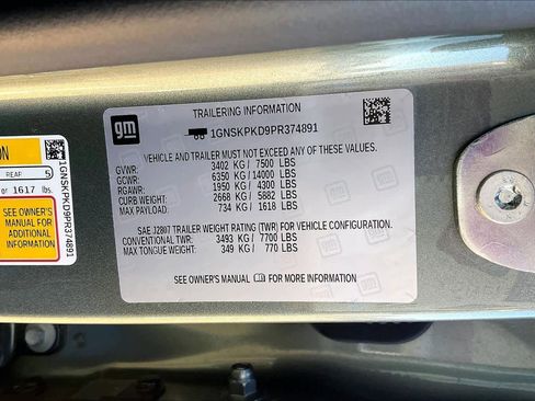 Used 2023 Chevrolet Tahoe Z71 w/ Luxury Package image 20