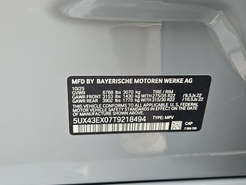 New 2026 BMW X6 M60i w/ Executive Package image 10