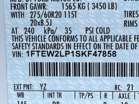 Used 2025 Ford F150 STX w/ STX Black Appearance Package AWD/4WD image 30