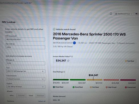 Used 2016 Mercedes-Benz Sprinter 2500 image 14