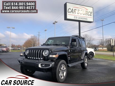 Used 2020 Jeep Wrangler Unlimited Sahara w/ Cold Weather Group image 1