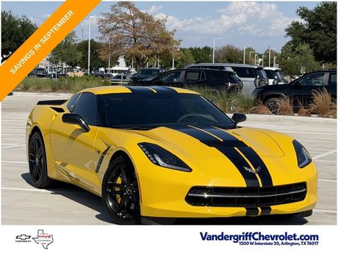 Used 2014 Chevrolet Corvette Stingray Coupe w/ 2LT Preferred Equipment Group RWD image 2