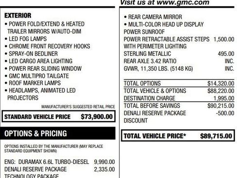 Certified 2025 GMC Sierra 2500 Denali w/ Denali Reserve Package AWD/4WD image 2