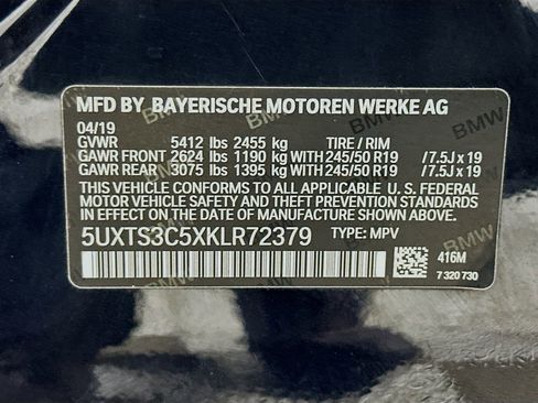 Used 2019 BMW X3 M40i w/ Premium Package AWD/4WD image 40