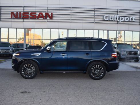 Certified 2024 Nissan Armada Platinum w/ Captain's Chairs Package image 3