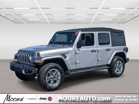 Used 2018 Jeep Wrangler Unlimited Sahara image 1