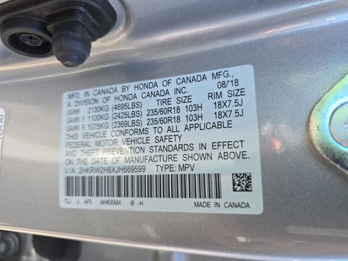 Certified 2018 Honda CR-V EX-L image 36