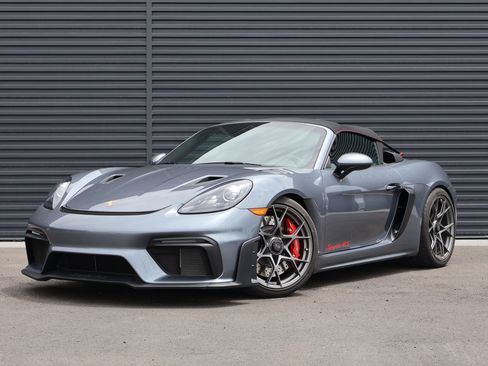 Used 2025 Porsche 718 Boxster Spyder RS w/ Accent Package Logos RWD image 1