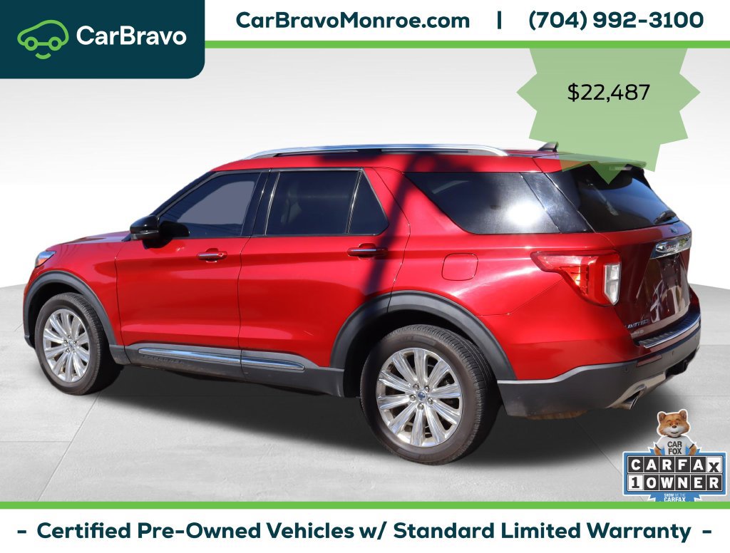 Used 2022 Ford Explorer Limited w/ Equipment Group 301A AWD/4WD image 4