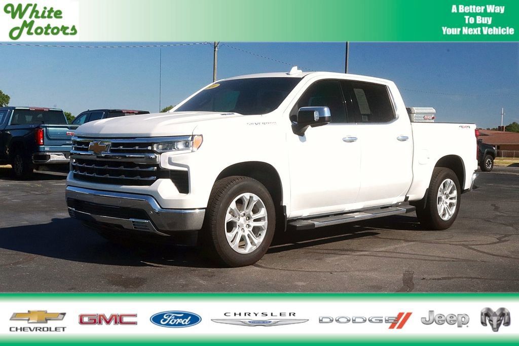 Used 2024 Chevrolet Silverado 1500 LTZ w/ Technology Package AWD/4WD image 1