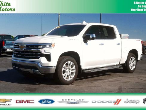Used 2024 Chevrolet Silverado 1500 LTZ w/ Technology Package AWD/4WD image 1