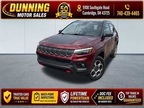 Used 2022 Jeep Compass Trailhawk w/ Trailhawk Elite Group AWD/4WD image 1