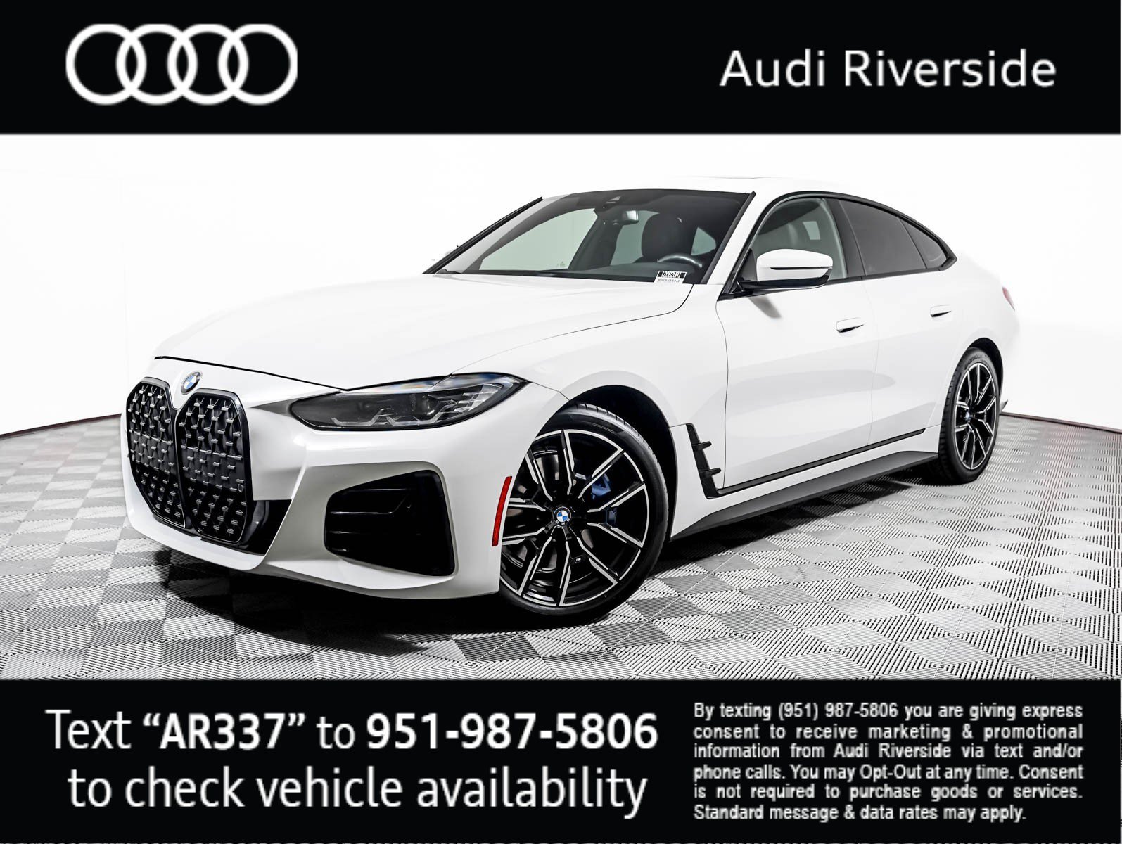 Used 2022 BMW 430i Gran Coupe w/ M Sport Package RWD image 1