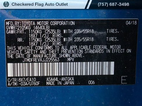 Used 2018 Toyota RAV4 Limited image 22