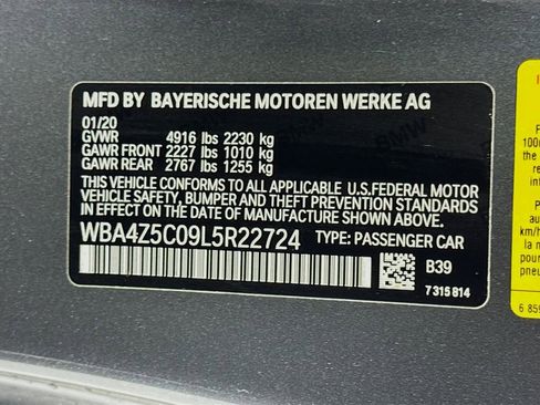 Used 2020 BMW 440i Convertible w/ M Sport Package image 42