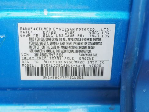 Used 2023 Nissan Sentra SV FWD image 30
