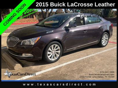 Used 2015 Buick LaCrosse Leather w/ Experience Buick Package