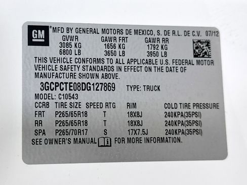 Used 2013 Chevrolet Silverado 1500 LTZ w/ Z71 Appearance Package RWD image 30