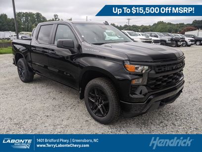 New 2026 Chevrolet Silverado 1500 Custom w/ Turbomax Blackout Package