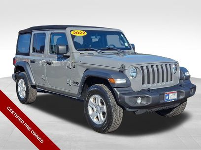 Certified 2022 Jeep Wrangler Unlimited Sport