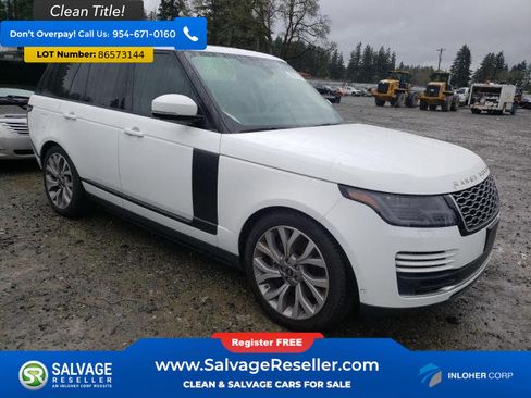 Used 2020 Land Rover Range Rover HSE AWD/4WD image 5