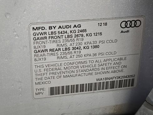 Used 2019 Audi Q5 Premium Plus w/ Premium Plus Package AWD/4WD image 35