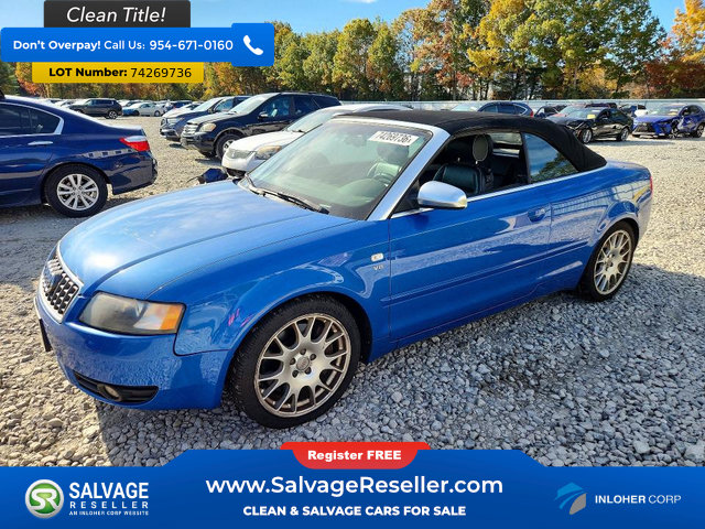 Used 2006 Audi S4 Cabriolet AWD/4WD image 1
