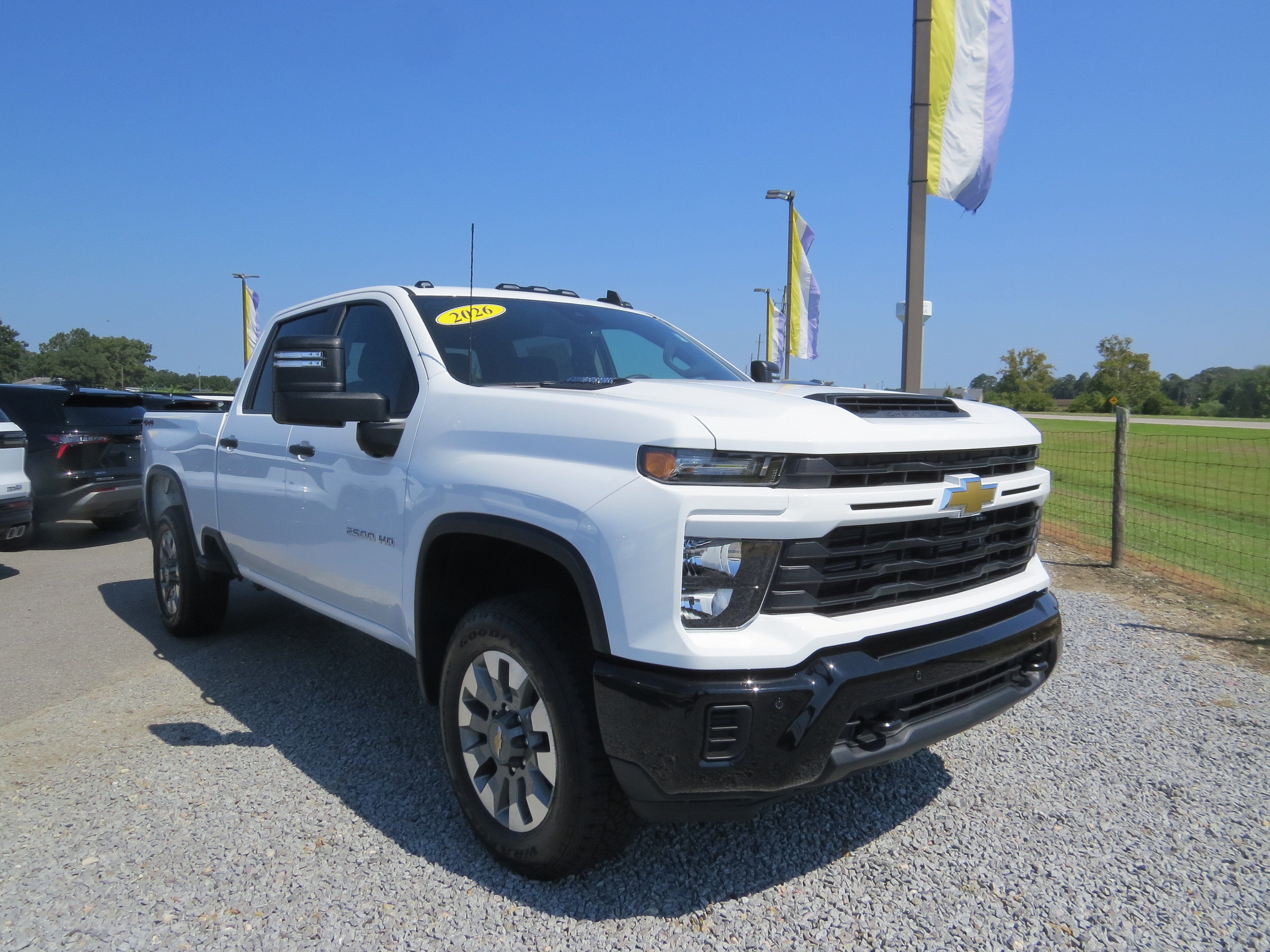 New 2026 Chevrolet Silverado 2500 Custom w/ Custom Value Package AWD/4WD image 1